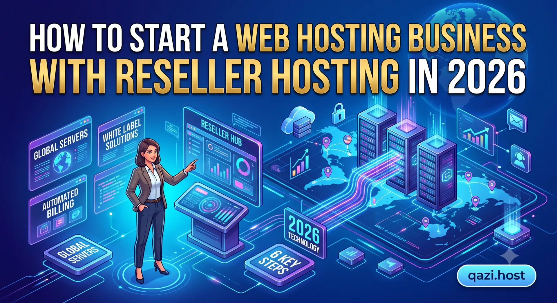 How to Start a Web Hosting Business with Reseller Hosting in 2026