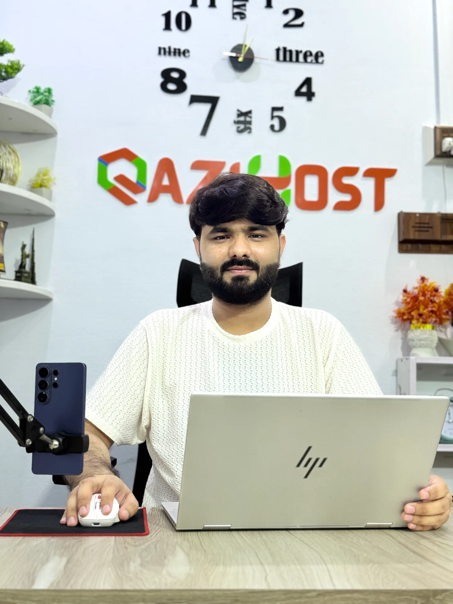 Ahtsham Khan Qazi — Founder & CEO of Qazi.Host